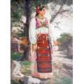 РЕПРОДУКЦИИ НА КАРТИНИ Мома от Врачанско (1900)